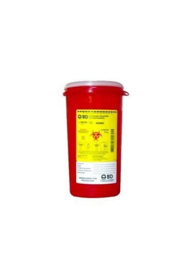 Recolector de Punzocortantes 1.4 LT - Caja 5 pzas.