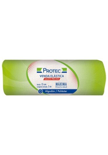 Venda elástica 15cm x 5m Protect - Bolsa con 12.