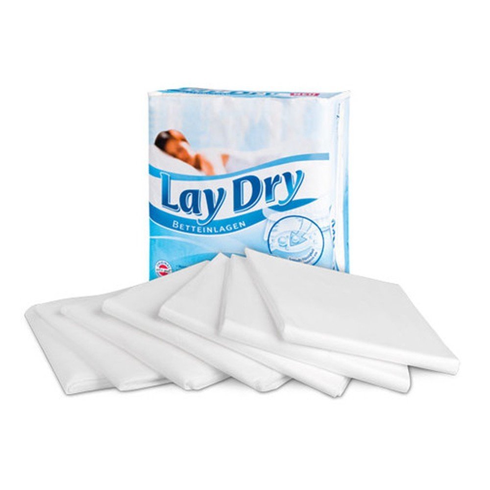 Protector de Cama Absorbente Chico | Lay Dry Pro - 24x36 | Paquete 10
