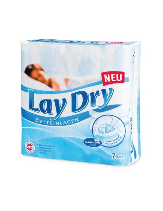 Protector de Cama Absorbente Grande | Lay Dry Pro - 30x36 | Paquete 10