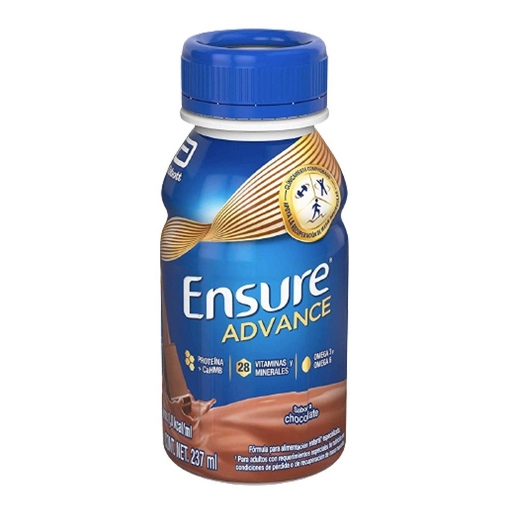 Ensure Advance Chocolate 237ml - Caja 16 pzas.