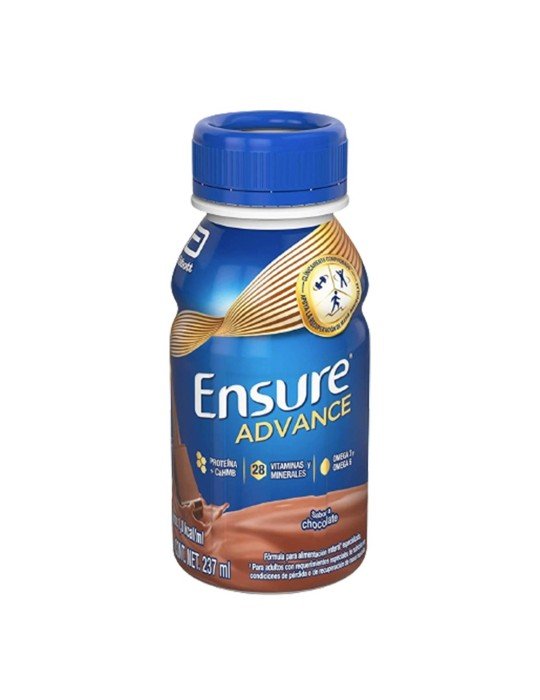 Ensure Advance Chocolate 237ml - Caja 16 pzas.
