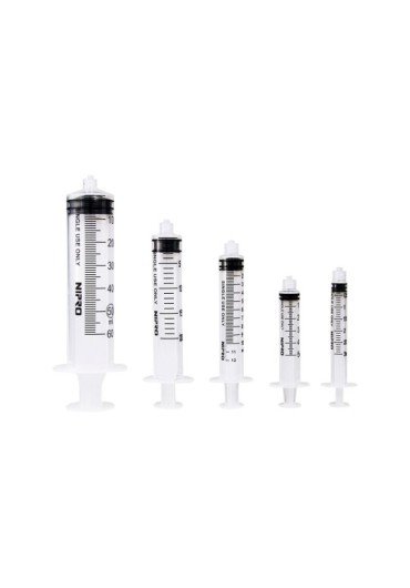 Jeringa Nipro 20ml Sin Aguja - Caja 50 pzas.