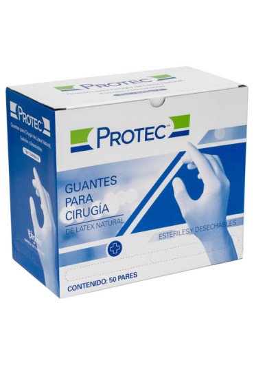 Guante para Cirujano Látex - Caja 50 pzas. 2