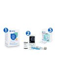 Kit Completo NIPRO Premier Alpha con 50 tiras y 100 lancetas