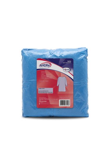 Bata para Aislamiento no Estéril 35g - Paquete con 10