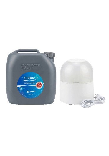 Kit Purificador CLFine™ 60m³ URURIS + Solución 10L