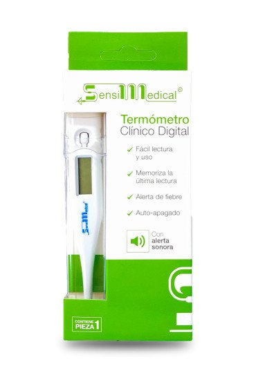 Termómetro Digital Clínico Punta Rígida Sensi Medical® | MCG