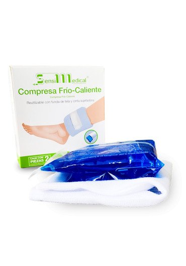 Compresa de Gel Frío-Caliente Sensi Medical® con Funda y Cinta 2