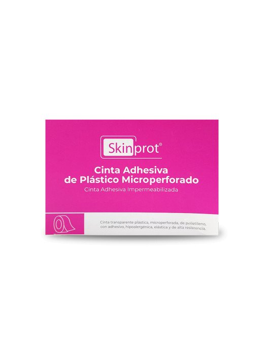 Cinta Microporosa - Color Blanco - 7.5cm x 10m - Skinprot® - Caja con 12pzas.