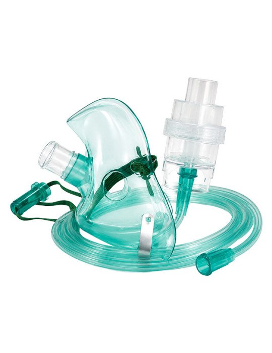 Mascarilla para Oxígeno con Nebulizador Adulto SensiMedical® | MCG