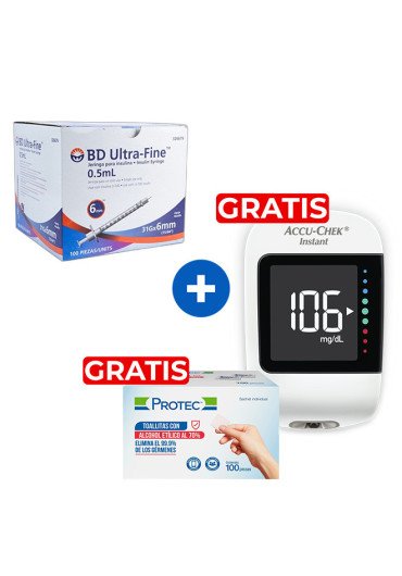 Jeringas para Insulina + Accu-Chek Instant | Promoción