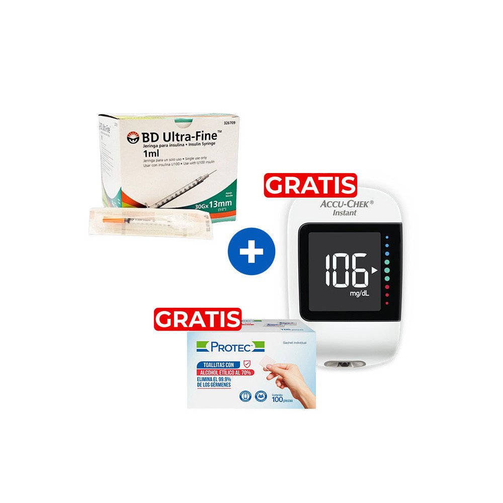 Jeringas para Insulina + Accu-Chek Instant | Promoción