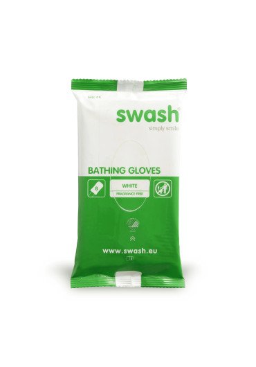 Manoplas de Baño en Seco Swash | Caja 40 Paquetes | MCG