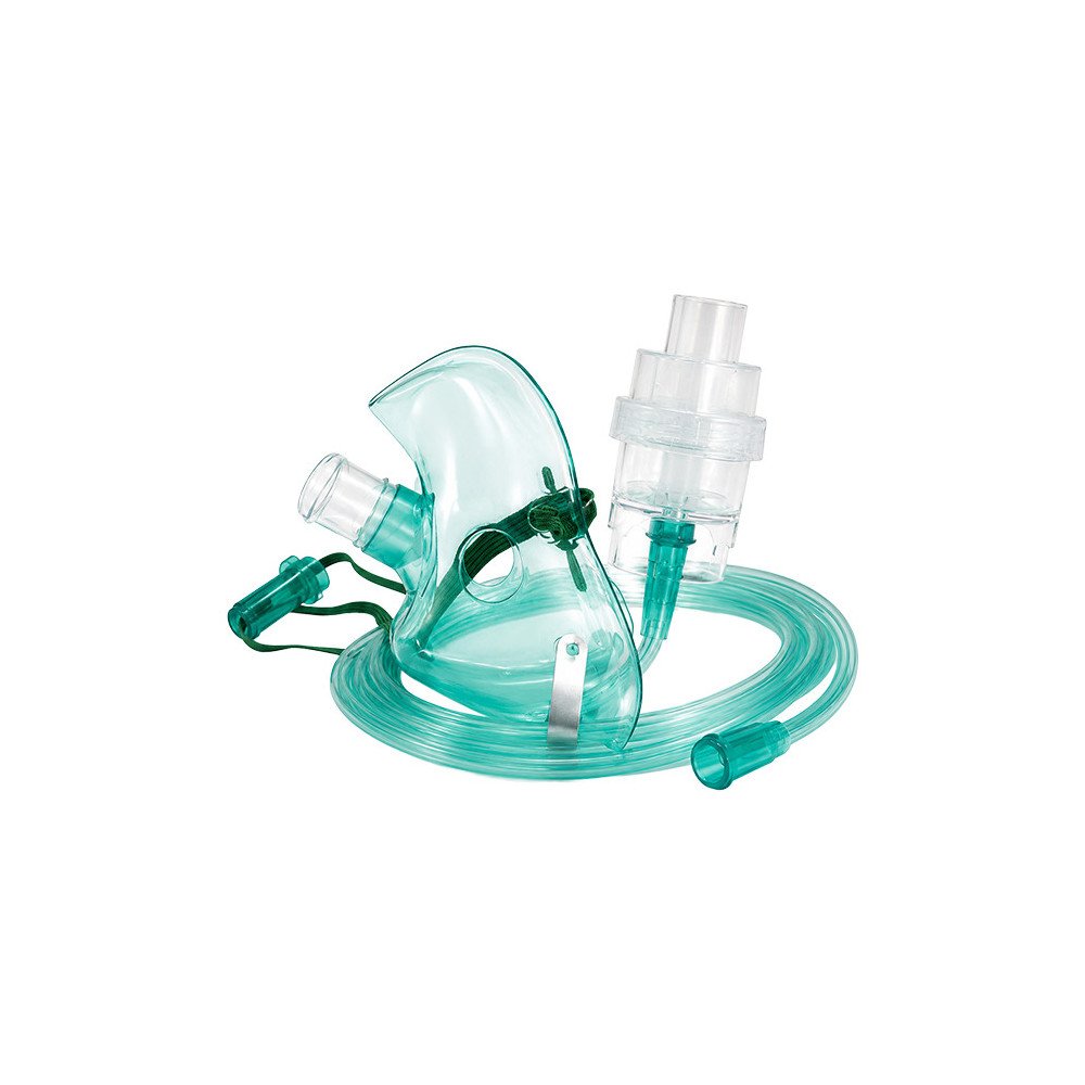 Mascarilla para Oxígeno con Nebulizador Adulto SensiMedical® | MCG